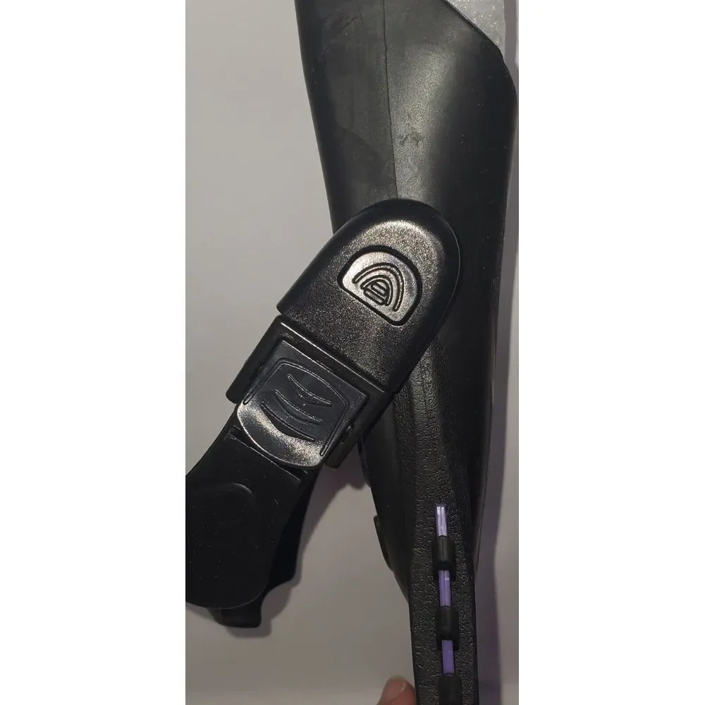 CAPAS Snorkel Fins,‎ Swim Fins Adjustable Sz Sm/ Med Jr US Sz 9-13 Travel purple